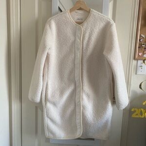 Aritzia Wilfred Free Sherpa Long Liner Jacket